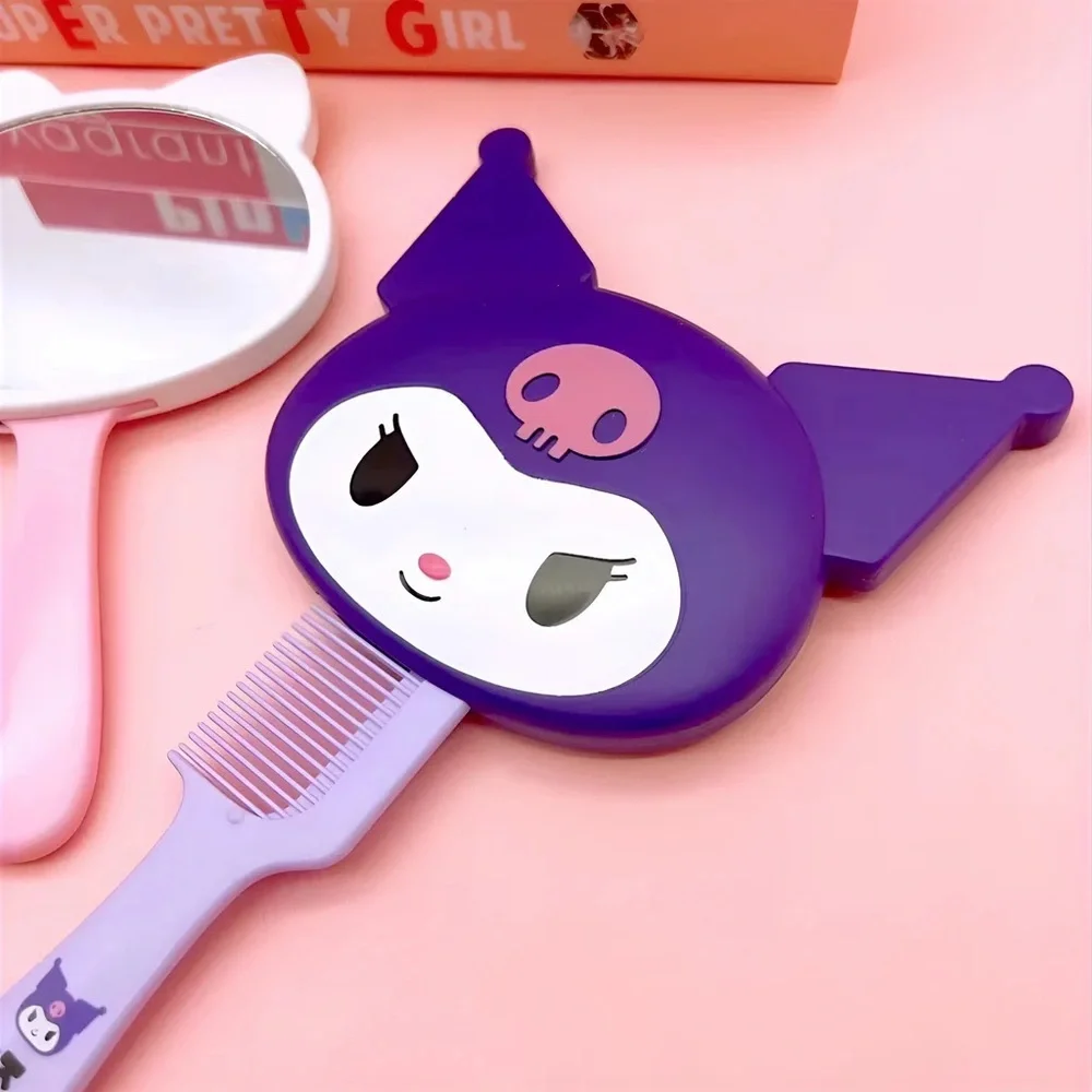 Sanrio Mirror with Comb Vanity Set Hello Kitty Kuromi My Melody